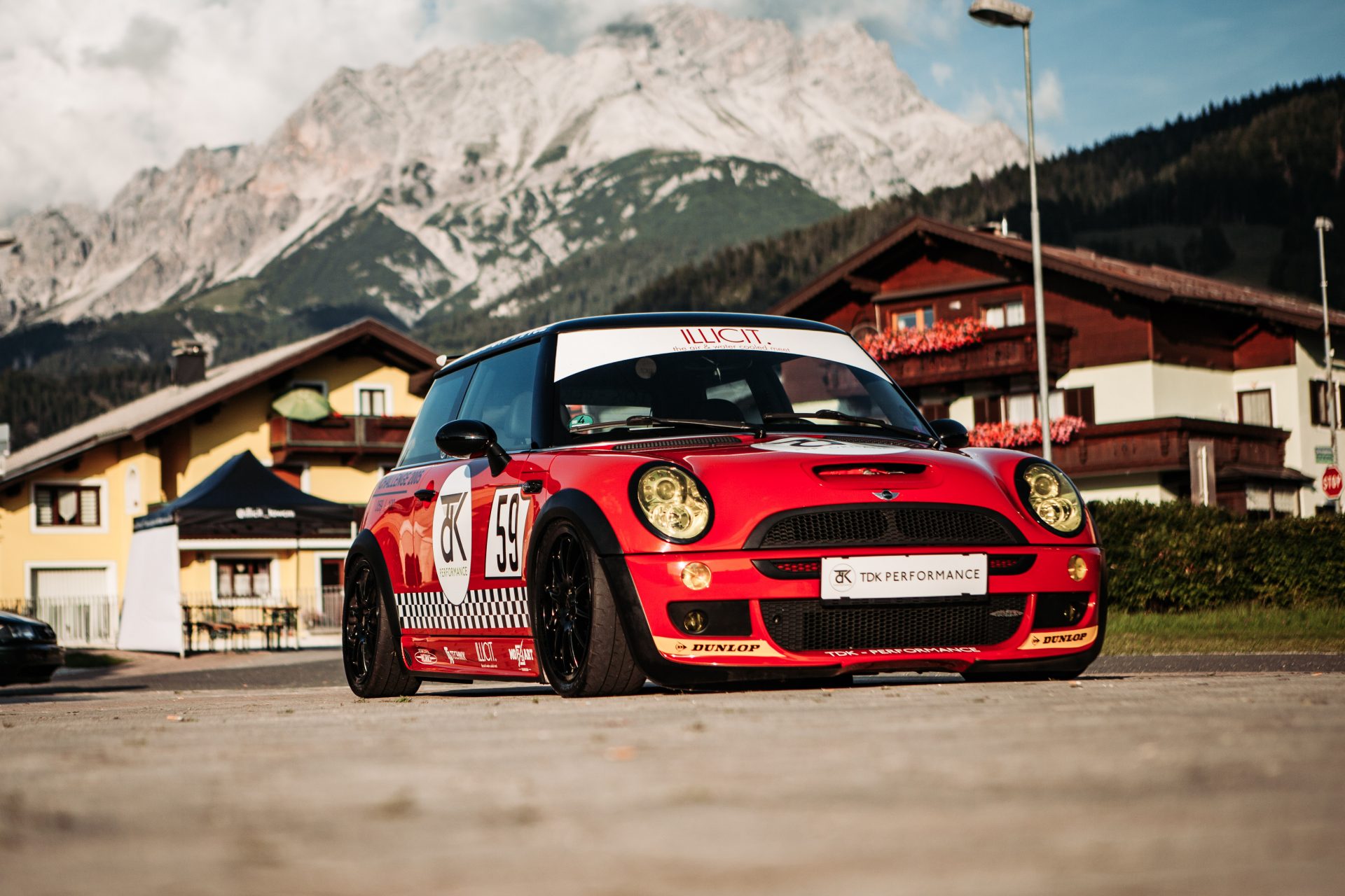 Mini Cooper R56 Motorsport Designfolierung