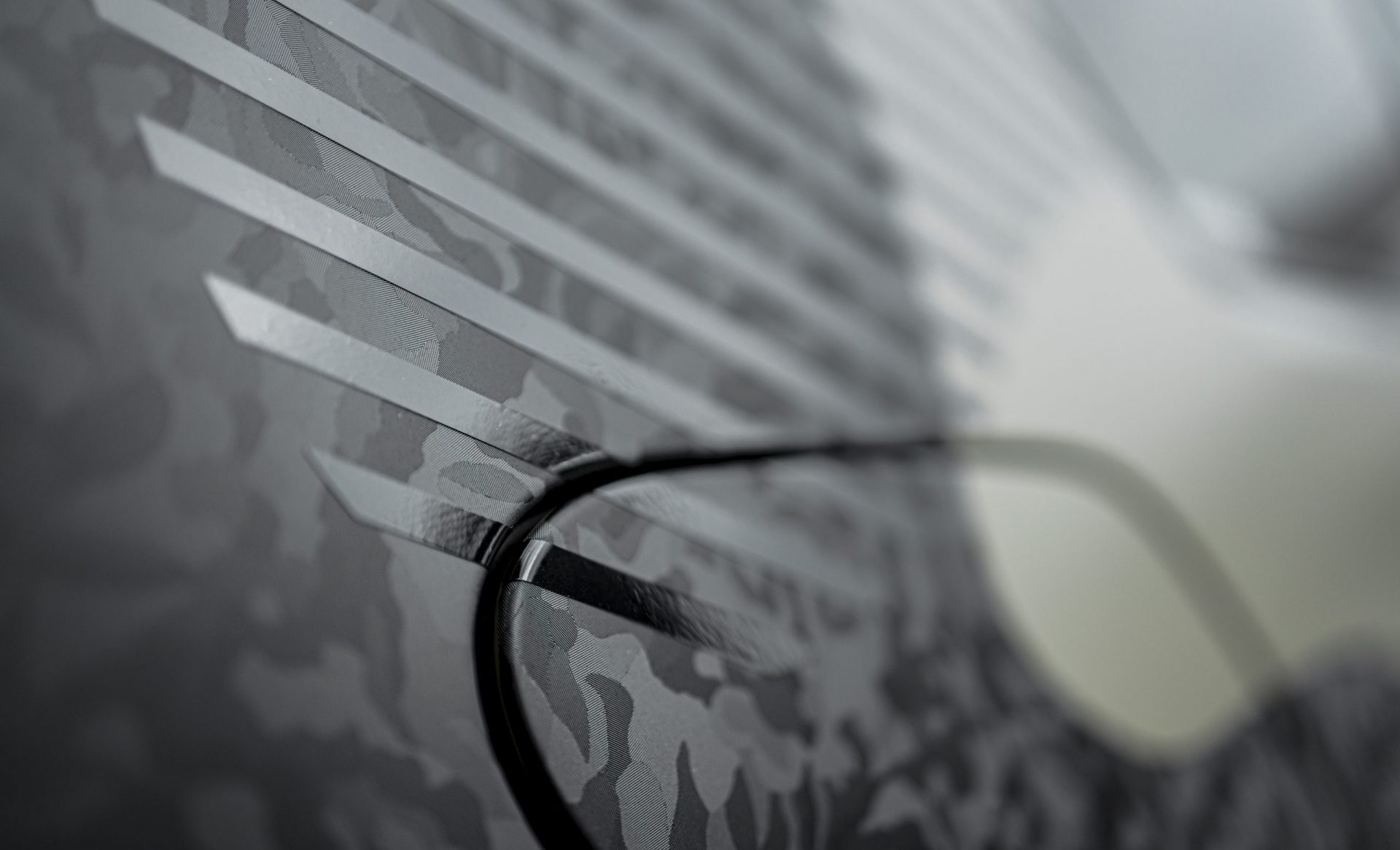 Designfolierung camouflage Golf 7 GTI Detail