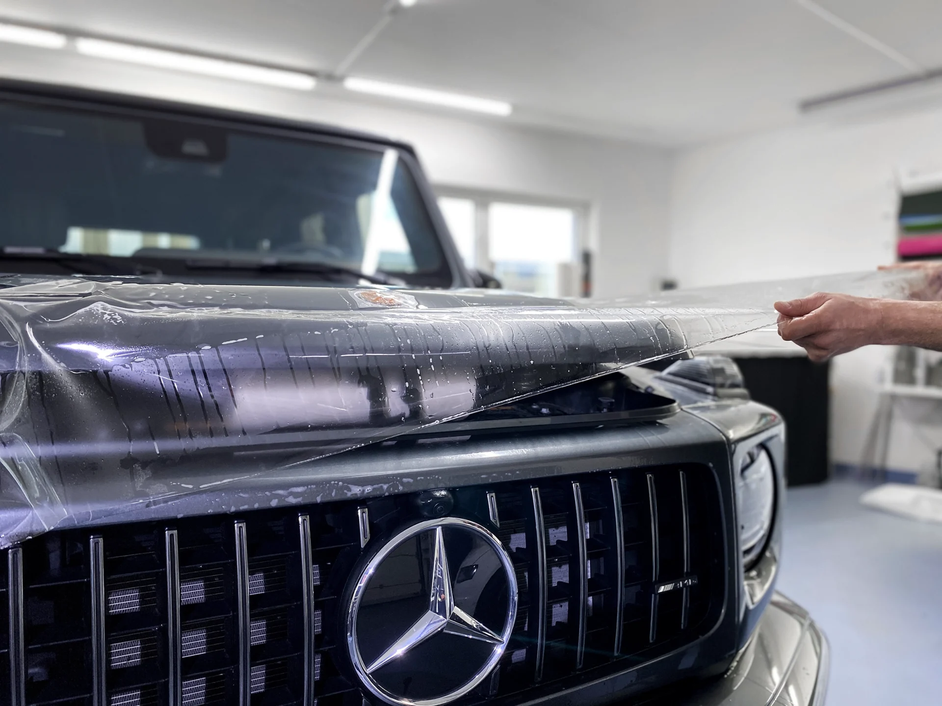 Mercedes G Klasse AMG Lackschutzfolierung by Mozzart FolienDesign