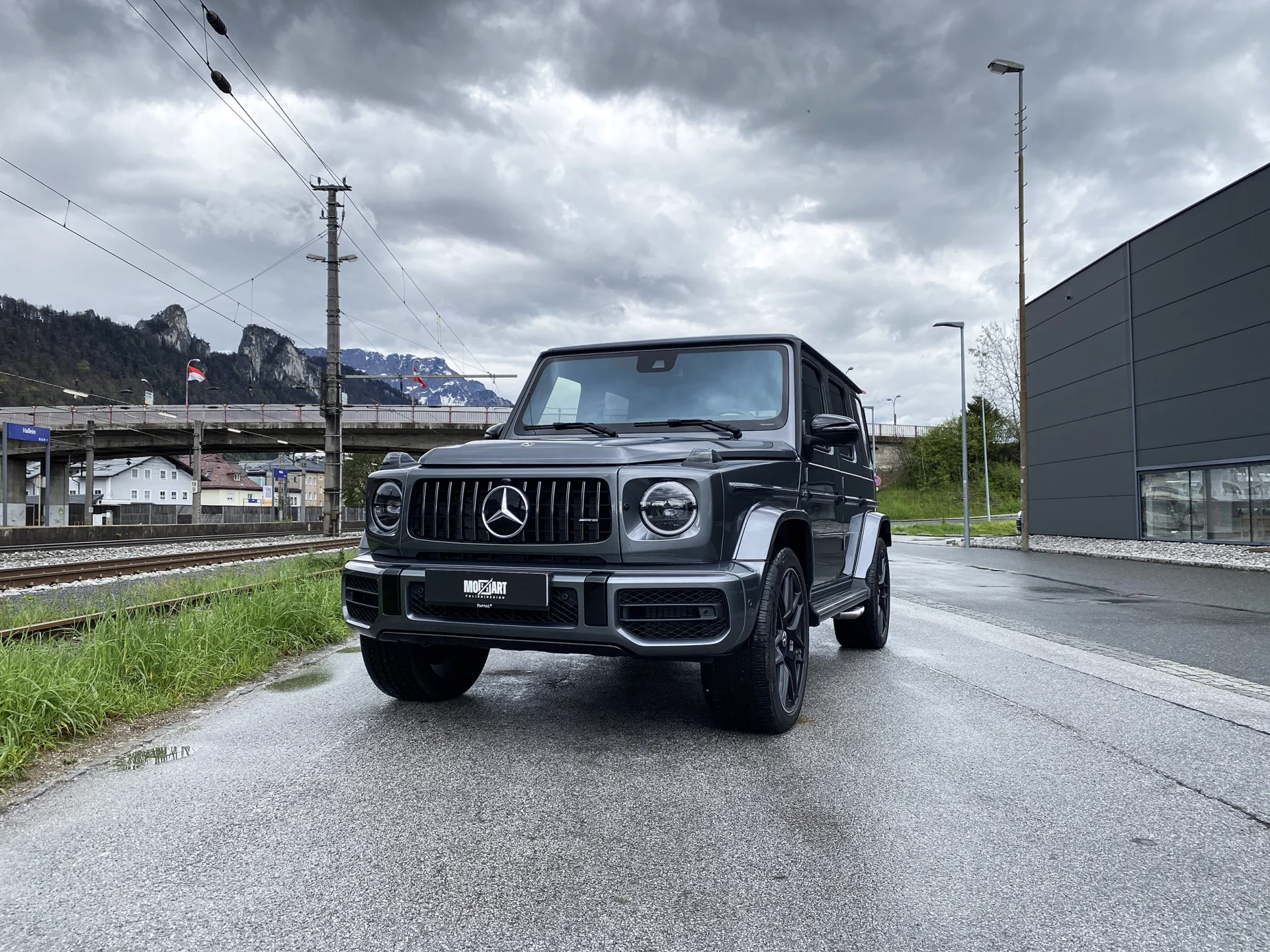 Mercedes G Klasse AMG mit Steinschlagschutz / Lackschutzfolierung von XPEL