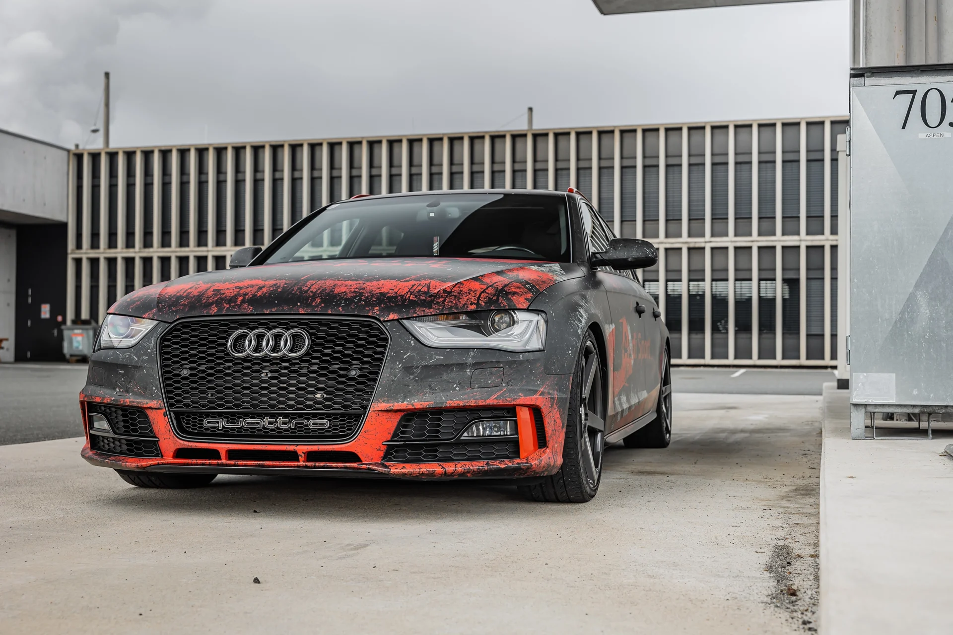Digitaldruckfolierung – used Audi Sport