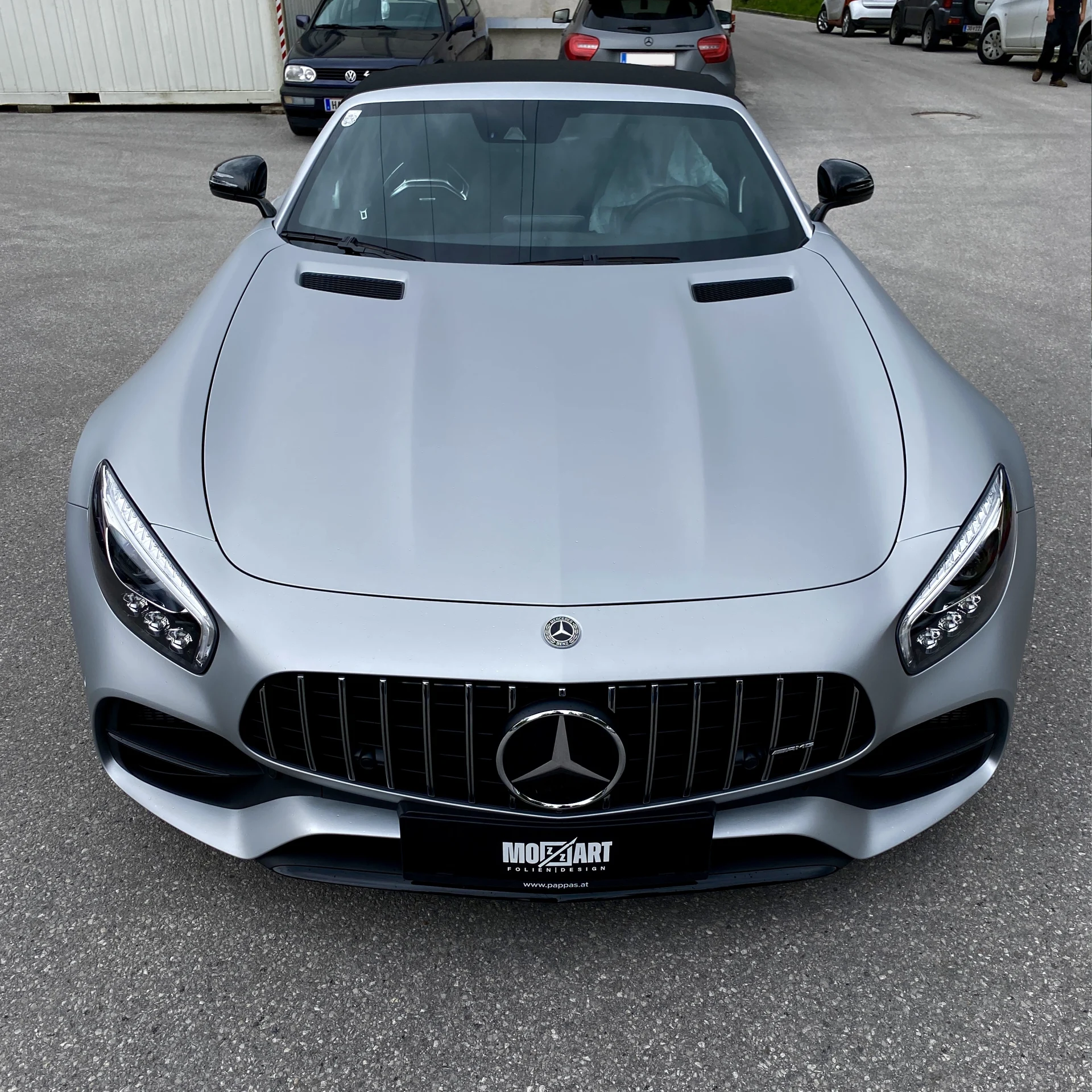 Mercedes GTC AMG Komplettfolierung mit Türeinstiege