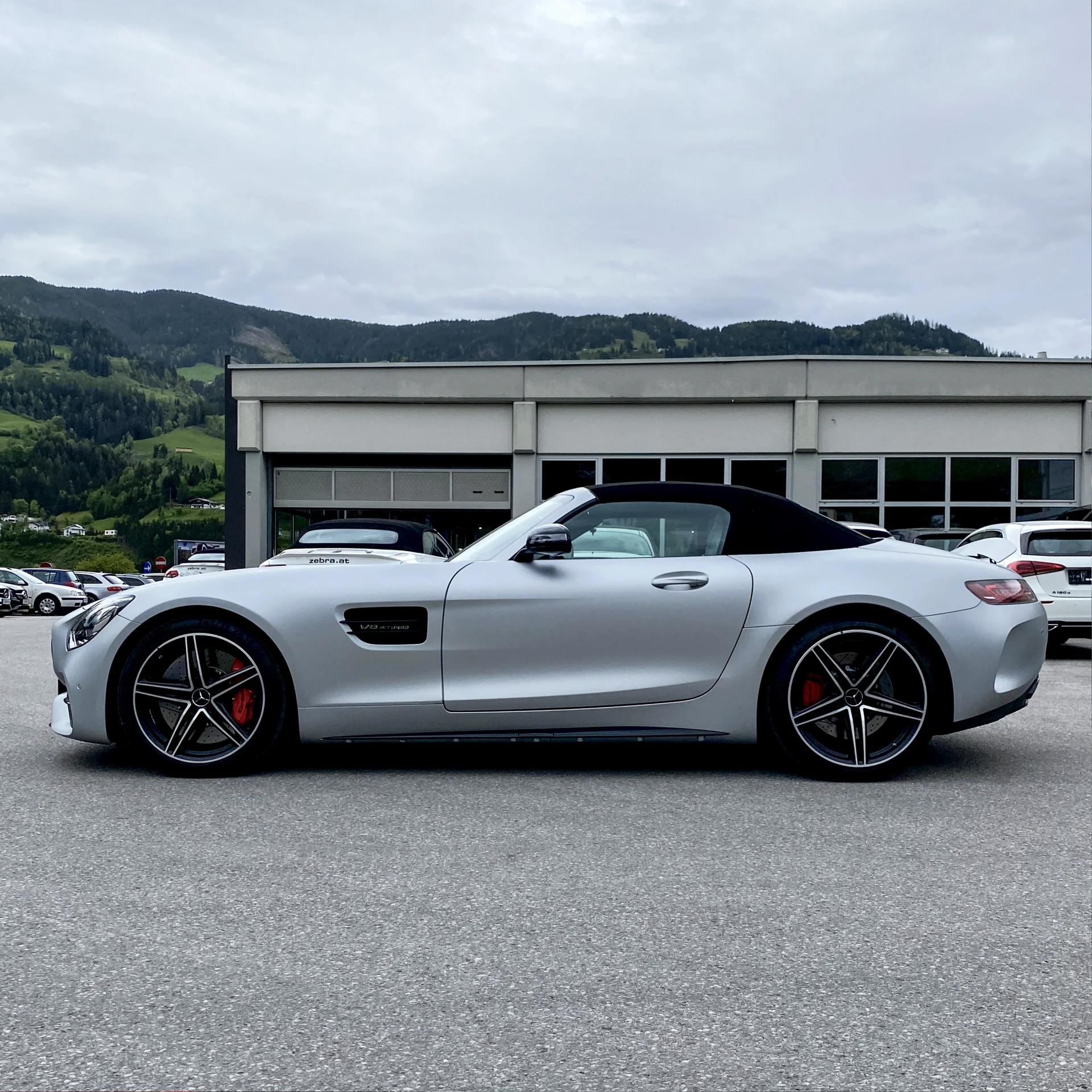 Mercedes GTC AMG Komplettfolierung mit Türeinstiege